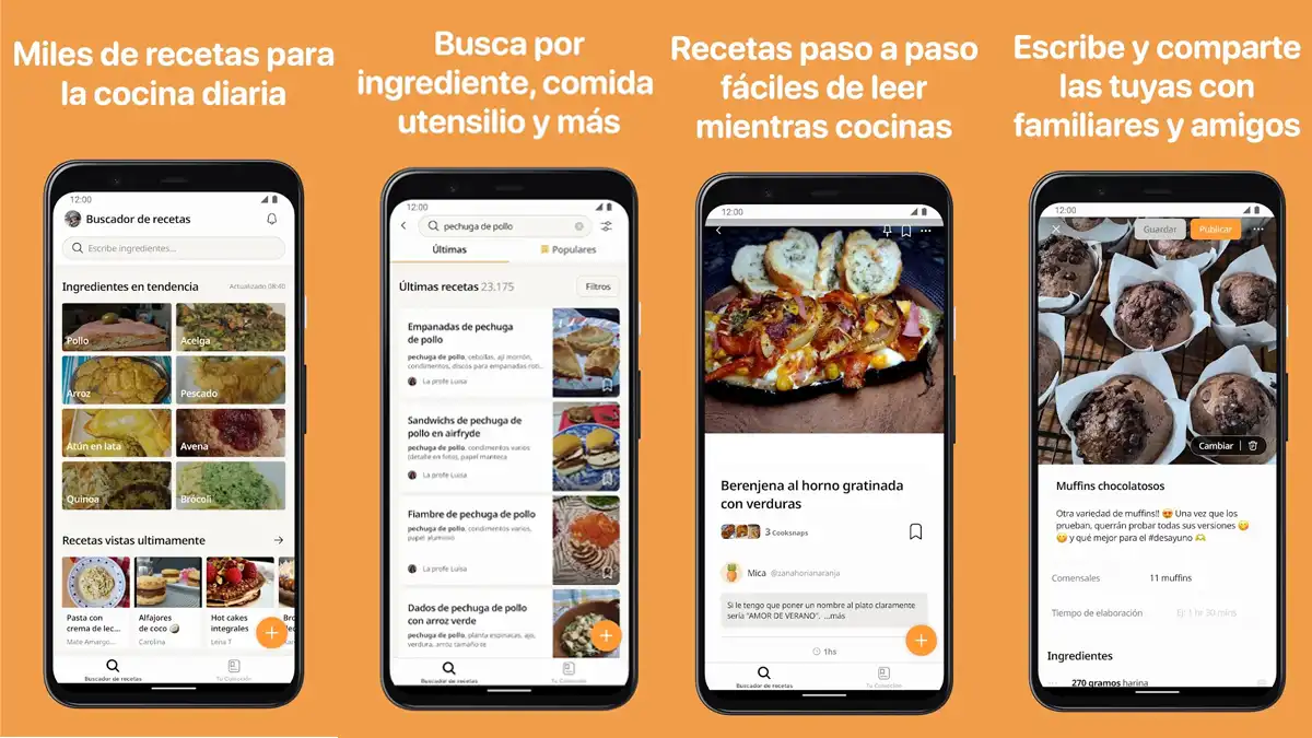Cookpad recetas, cocina casera